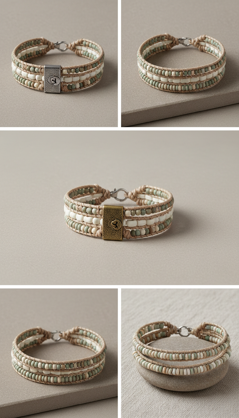Bohemian Multi-Strand Bracelet