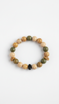 Natural Stone Bracelet With Onyx Beads